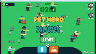 [Pet Hero vs Zombie] Animals Hunting Zombies (Steam Free Game) screenshot 2
