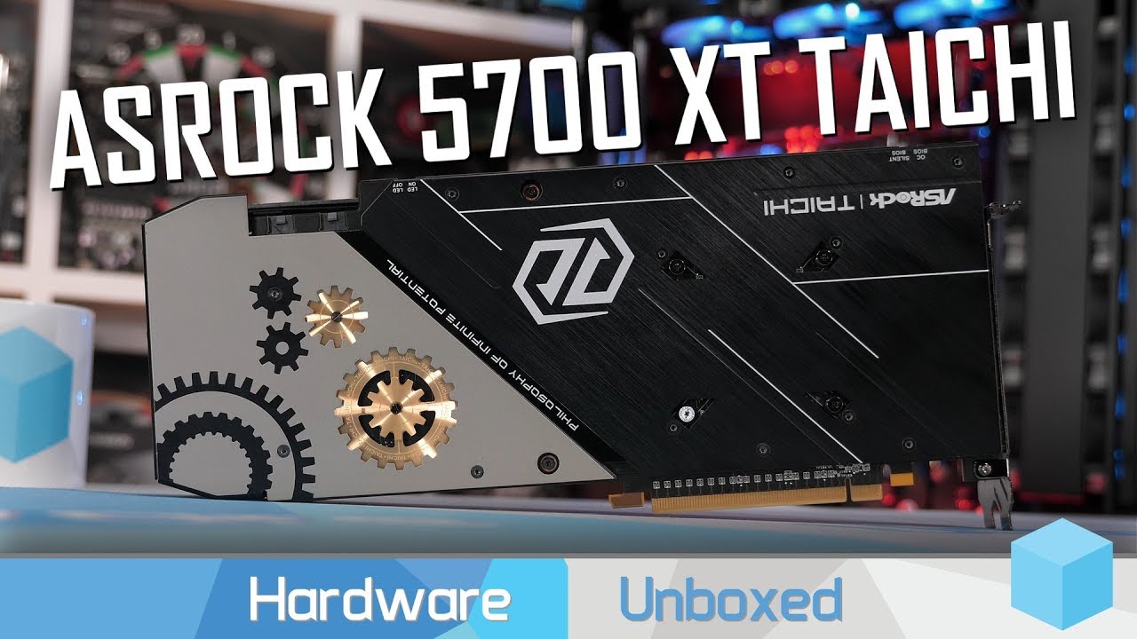 Asrock RX 5700 XT Taichi Review, Thermals, Noise, Overclocking & Power