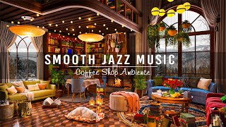Smooth Jazz Music for Study,Work,Focus☕Relaxing Jazz Instrumental Music at Cozy Coffee Shop Ambience screenshot 1