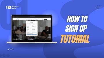 How to Sign Up for Attendance Keeper I How to Sign Up hrm software I hr software tutorial