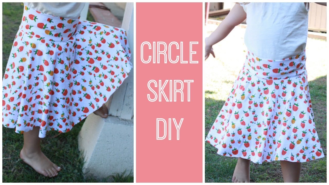 DIY Circle Skirt Tutorial - YouTube