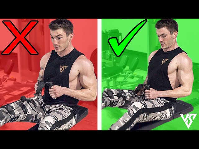 row machine common mistakes side by side comparison bad vs good form