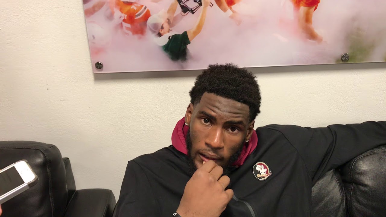 Florida State football defensive end Brian Burns displeased with officiating in Miami game