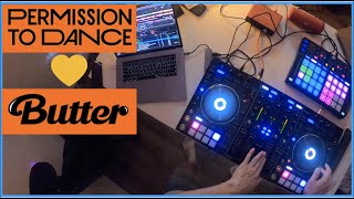 permission to dance & butter DJing remix set - by ddj rx (DJ DoubleDragon Mix)