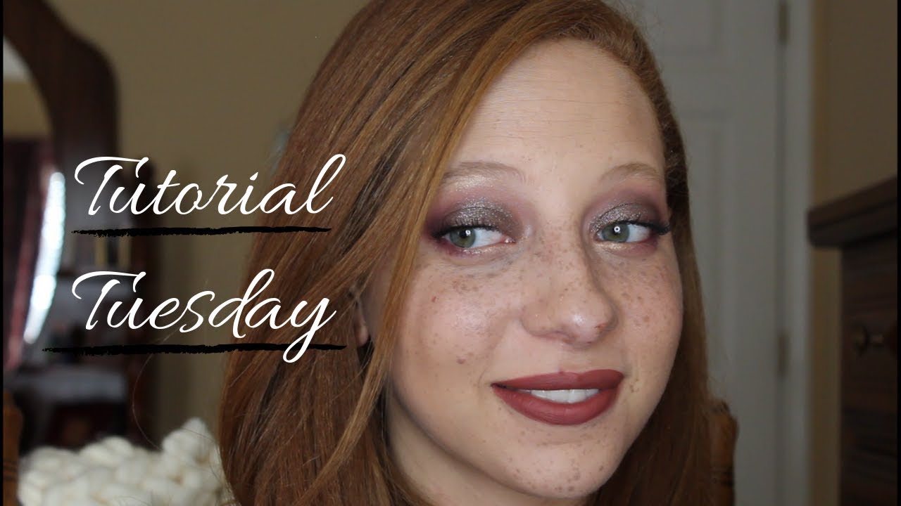 Tutorial Tuesday - Plum/Pewter Eyeshadow Tutorial