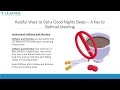 Helpful Hints for a Good Night's Sleep