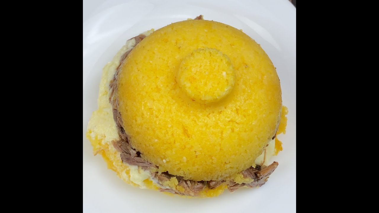 Cuscuz Recheado com costelinha desfiada - O MELHOR CUSCUZ DO MUNDO!