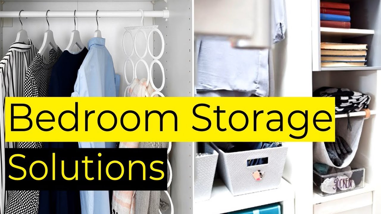 Bedroom Storage Solutions - YouTube