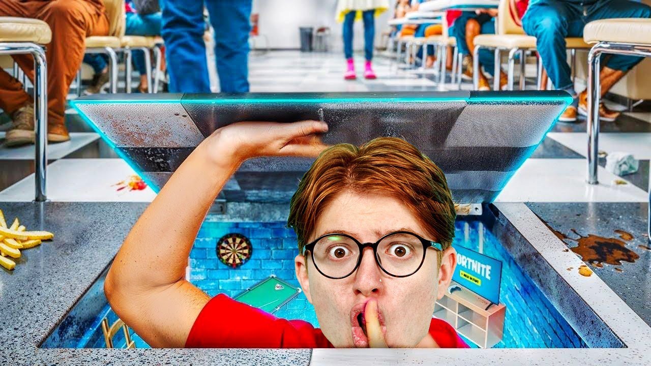 МЫ СПРЯТАЛИСЬ В СЕКРЕТНОЙ ИГРОВОЙ КОМНАТЕ ОТ ДИМОНА!