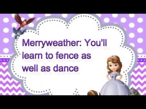 Sofia The First: Royal Prep Song Lyrics