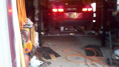 2010 Camaro SS open headers start up