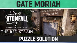 Atomfall The Red Strain Dlc  How To Open Gate Moriah  Puzzle Solution