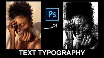 Face Typography I Text Portrait Tutorial Photoshop CC 2021