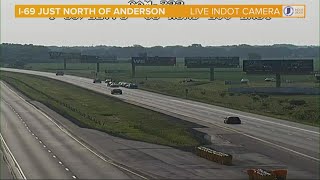 One dead in I-69 crash near Anderson
