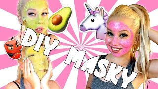 3 DIY masky: třpytivá "glittermask", avokádová a zlatá plátýnková!