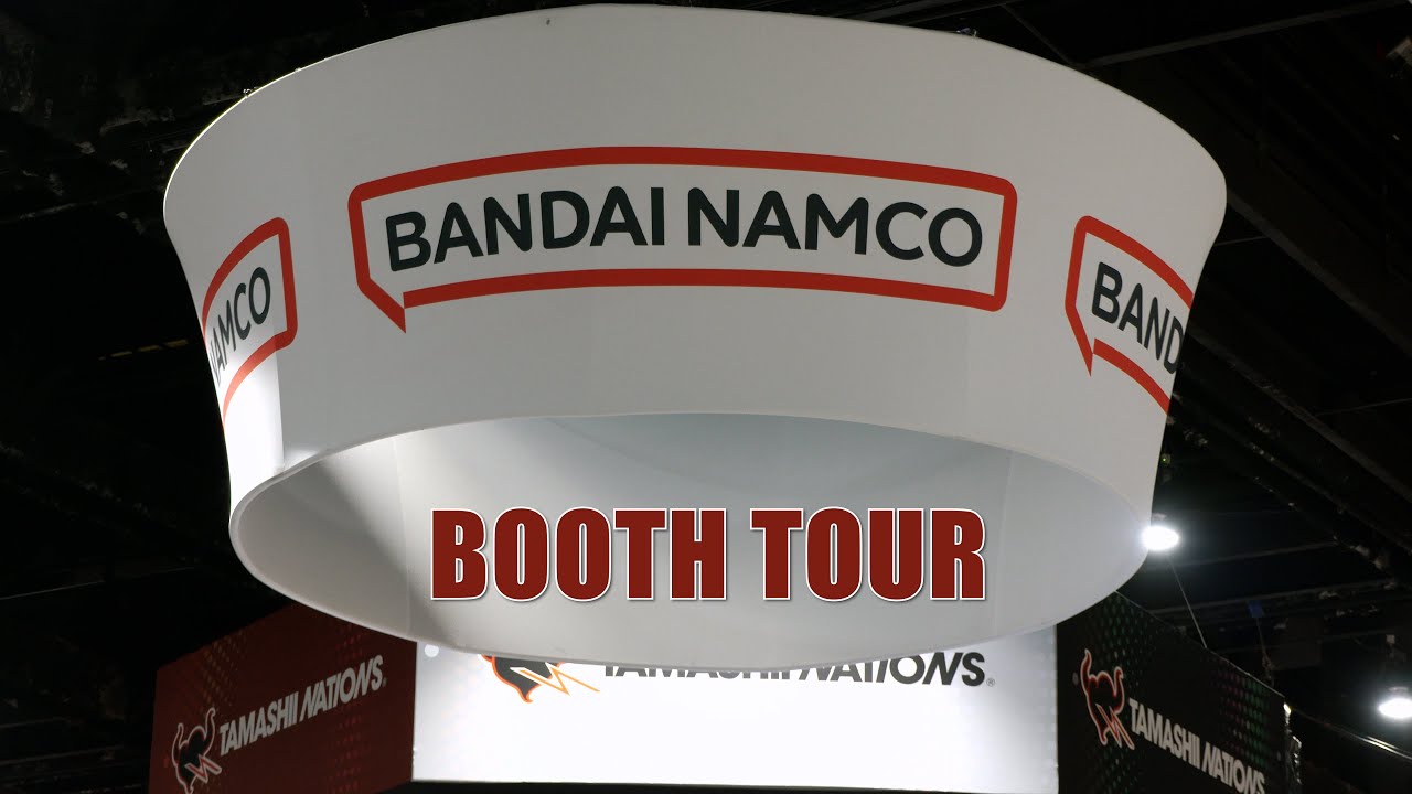 Bandai Namco Toys & Collectibles America Overall Booth Tour at SDCC 2022