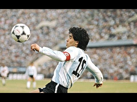 10 הגולים ו10 הדריבלים הכי יפים של מארדונה Diego Maradona Top 10 Goals Skills
