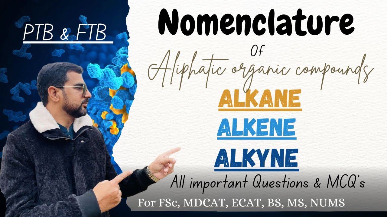 Nomebclature of alkane alkene alkyne Class 12 | Punjab Board |Fedral board Chapter 08- Full practice