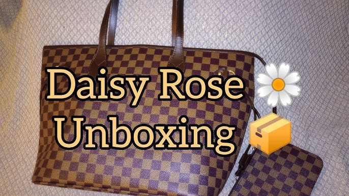 Louis Vuitton Damier Dupe, Daisy Rose, I'm SHOCKED!!!, HandbagUnboxing, Review, GIVEAWAY