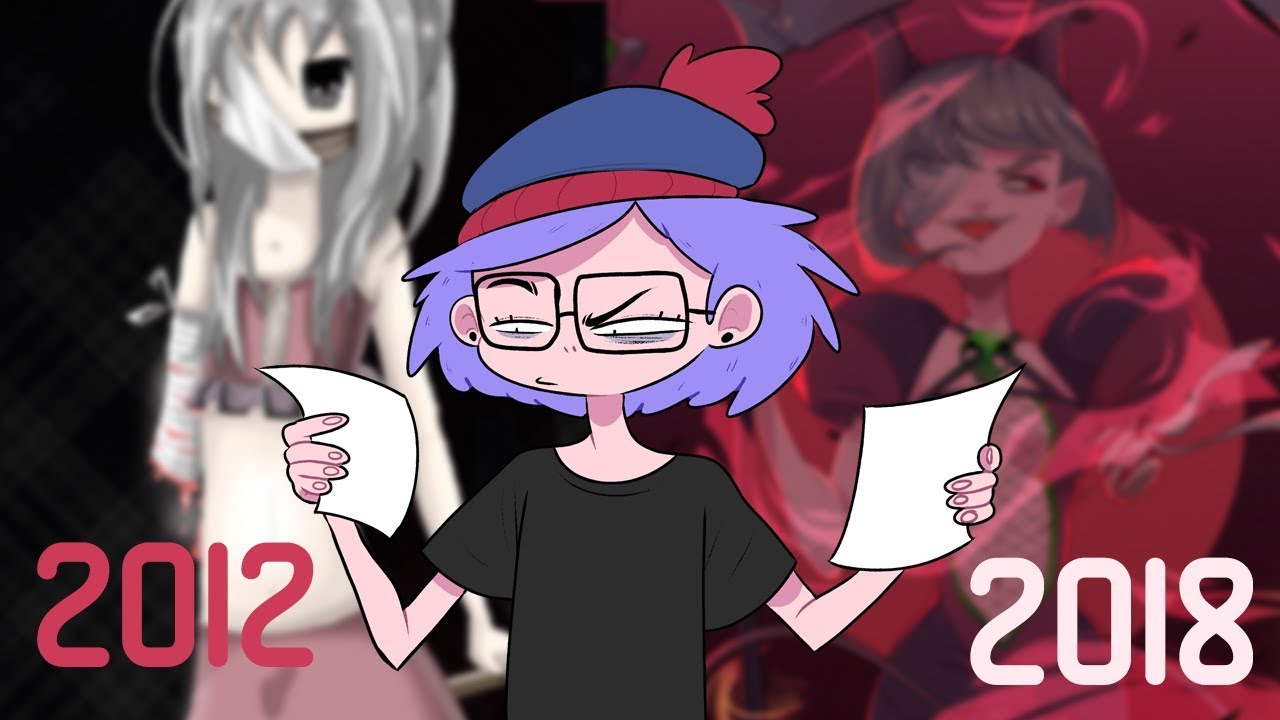 [Speedpaint] Redrawing old art - YouTube