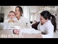 unfiltered day in the life with a 3 month old | ELA BOBAK