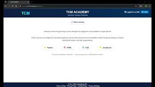 Celebrity Master Python, SQL & Frontend: The Interactive Way to Code | TCM Learning Net Worth