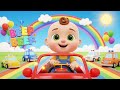 Horn Sounds Cars Song 🚗 | Beep Beep Car Sounds &amp; Vehicles Learning | Nursery Rhyme for Kids