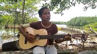 Video thumbnail of "Faisal asahan bunga sakura(cover wahyu hidayat)"