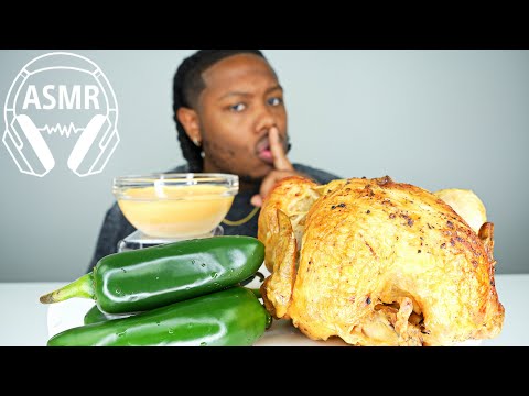 ASMR MUKBANG | Whole Rotisserie Chicken | Sriracha Ranch