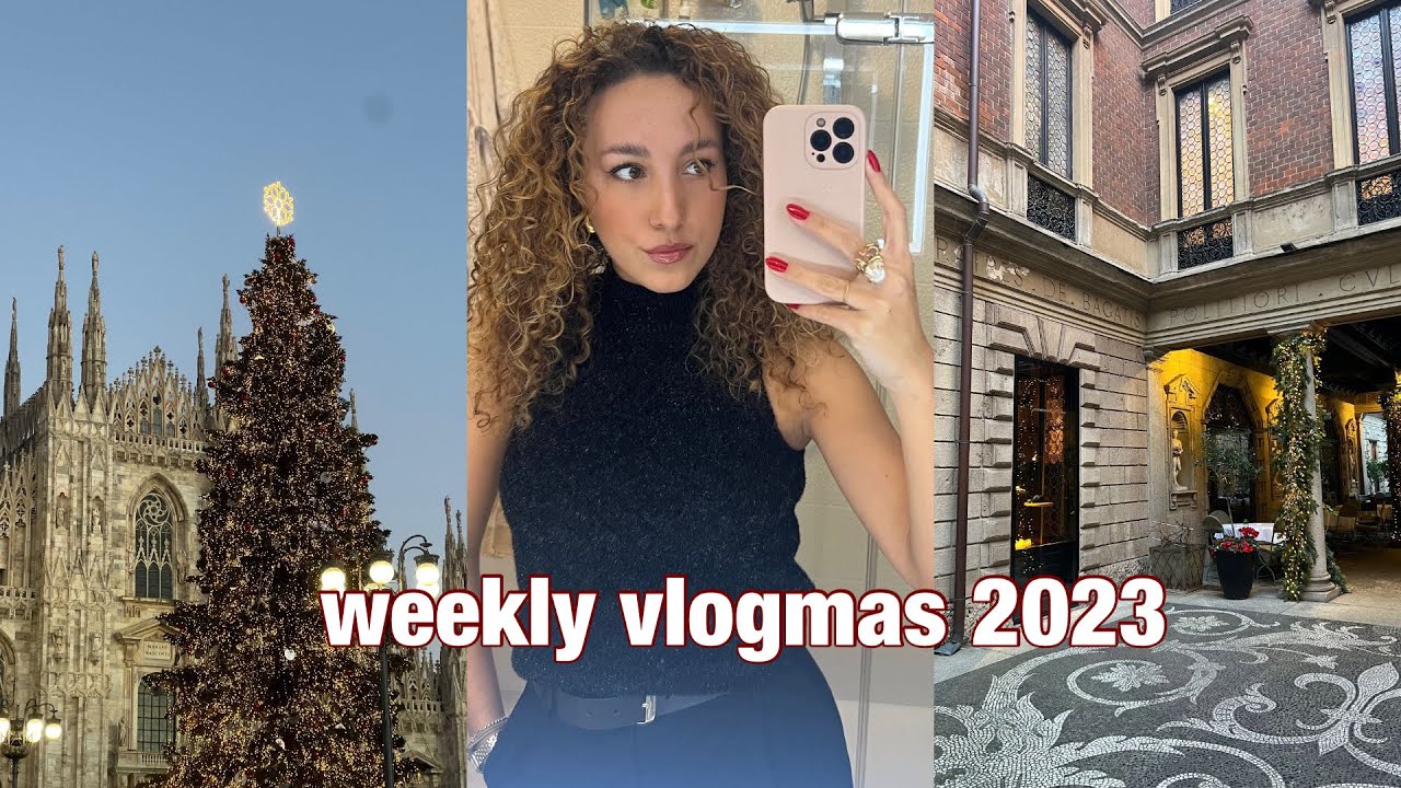 WEEKLY VLOGMAS 2023 - Milano, Regali di Natale & Secret Santa