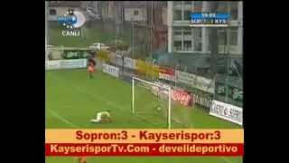 KAYSERİSPOR  AVRUPADAYKEN ESKİ KAPTAN MEHMET TOPUZ