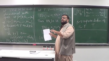 Lecture 2 (Part 1): Basis Representations of linear transformations between Inner product spaces