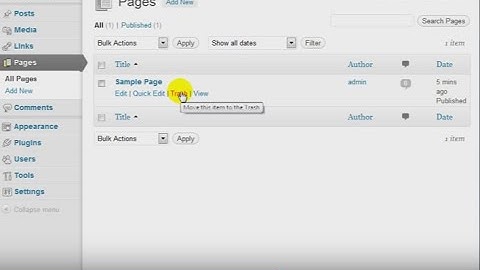 03-How To Clean Up A New WordPress Blog