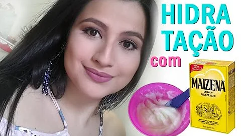 Como diminuir o volume do cabelo com maizena?