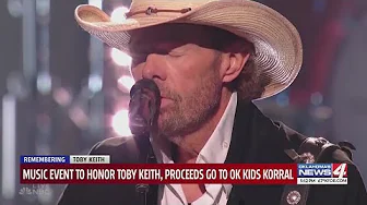 Music event to honor Toby Keith, proceeds go to OK Kids Korral thumbnail