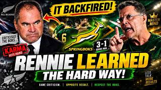 🔴RENNIE'S OWN WORDS SANK THE ALL BLACKS IN BALTIMORE… AND RASSIE SAW IT COMING | SPRINGBOKS #rugby