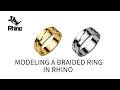 Modeling a Braided Ring in Rhino