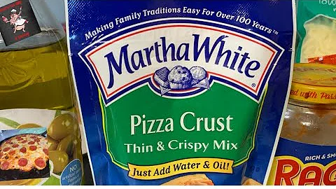 Martha White Pizza Crust Mix! #pizza #pizzacrustmi...
