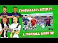 Footballers Attempt a Football Runner!⚽️⬅️🏃‍♂️