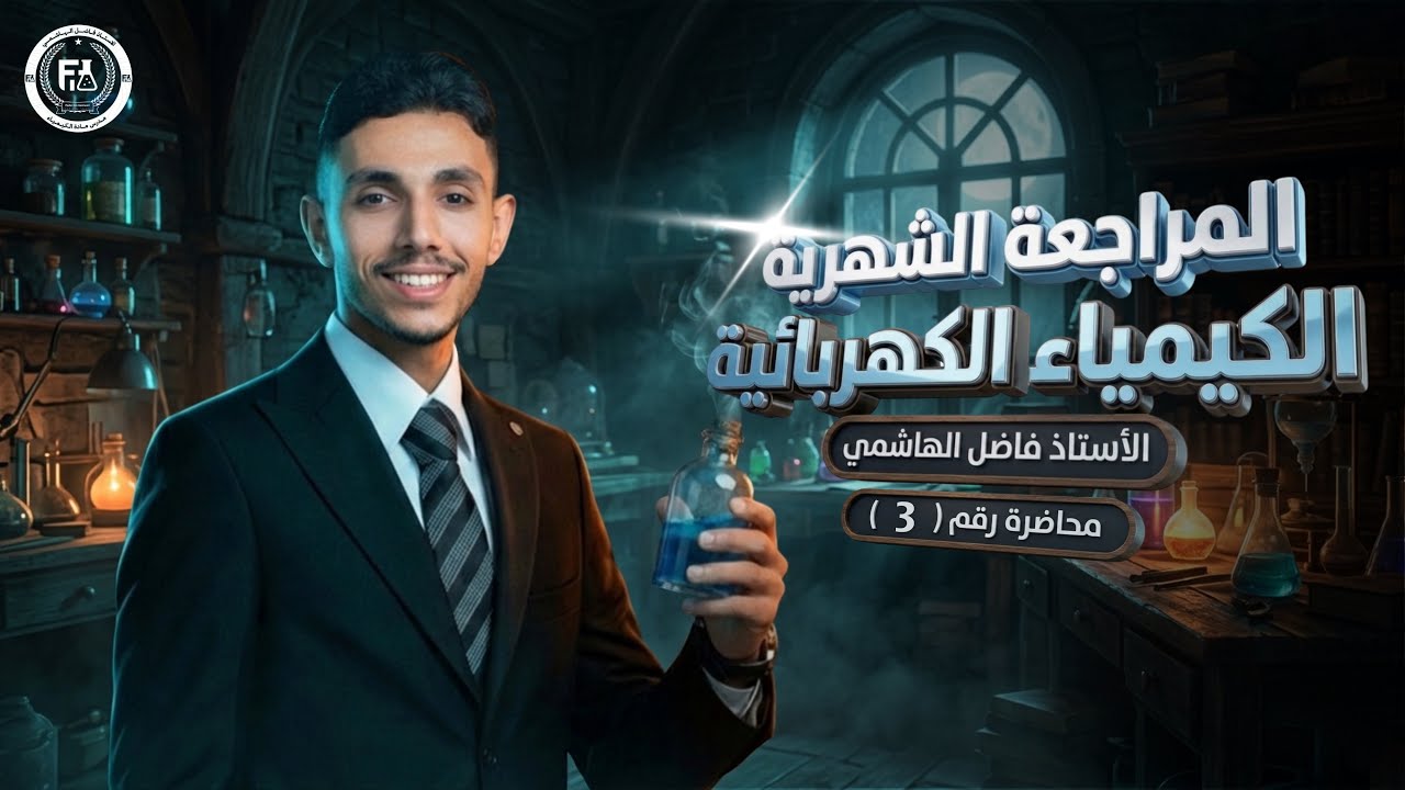  المراجعة الشهرية || مسائل الفصل الرابع || المحاضرة (3) || الاستاذ فاضل الهاشمي 2026