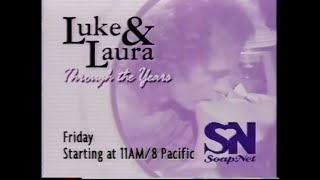 SoapNet — Luke & Laura Through the Years promo (2001)