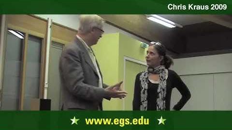 Chris Kraus. Video, the Female, and the Universal Eye 2009 6/8