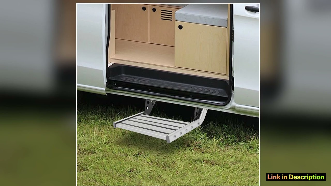 Folding Rv Caravan Step Rv Camper Step Manual Rv Step With Led Light For Use In Motorhomes Campers