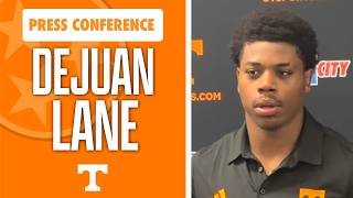 Tennessee Football's Dejaun Lane talks following 45-24 win over Georgia Tech I GBO