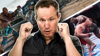 MMA Fighter Reacts to Fighting Games | Tekken, UFC 5, Dead or Alive & Metal Gear Combat Breakdown