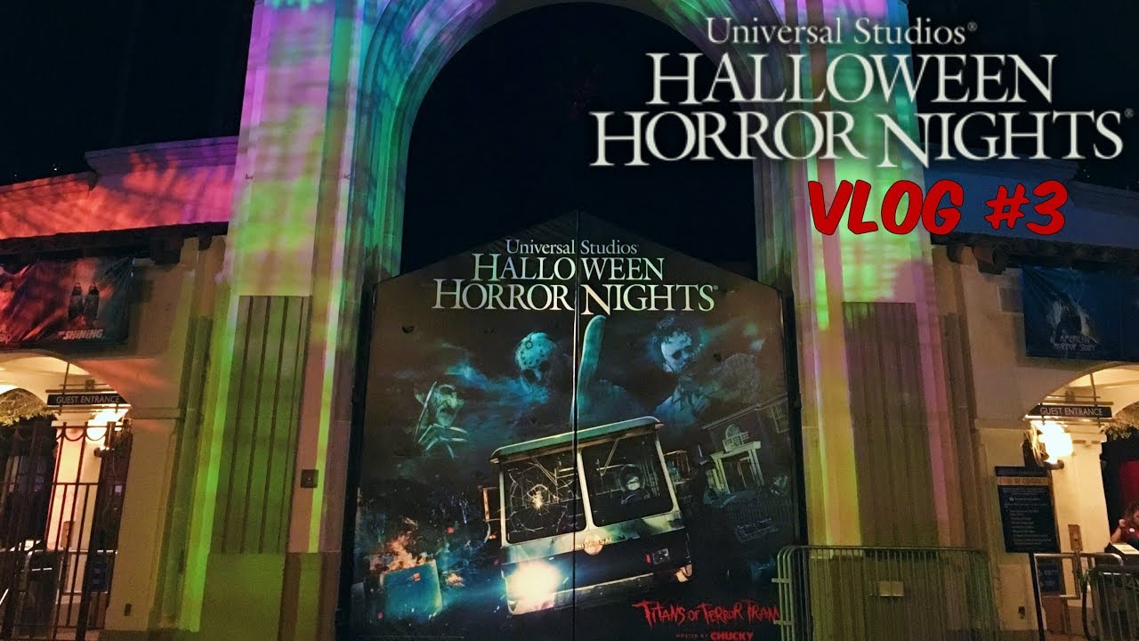 Halloween Horror Nights 2017 Vlog #3 | FRIDAY at HHN