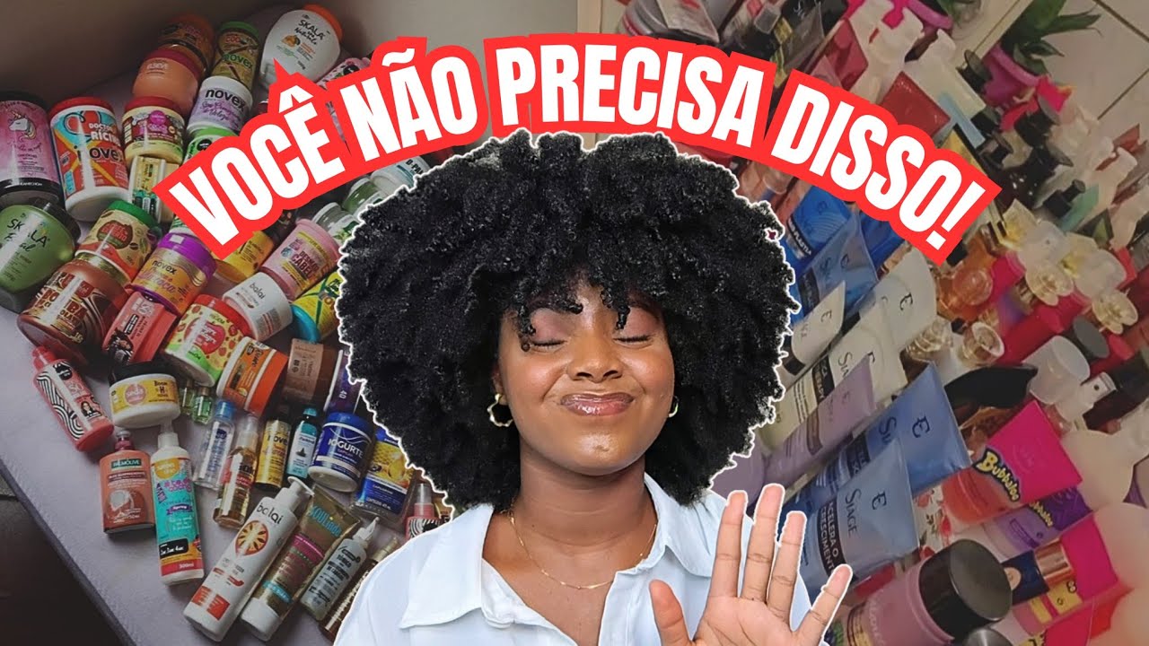 Seu cabelo não precisa de tudo isso, o básico funciona!