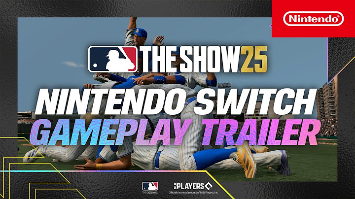 MLB The Show 25 – Gameplay Trailer – Nintendo Switch