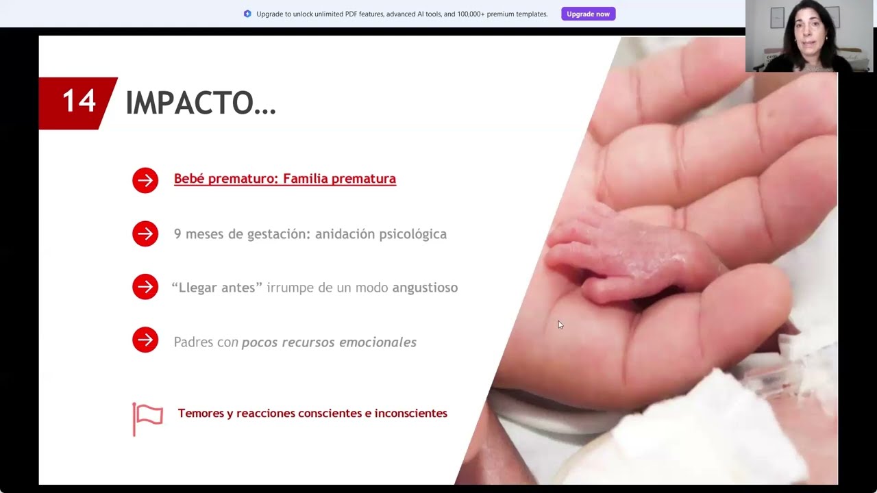 PREMATUREZ: IMPACTO DE LLEGAR ANTES - ESP. DANIELA GASTALDI 