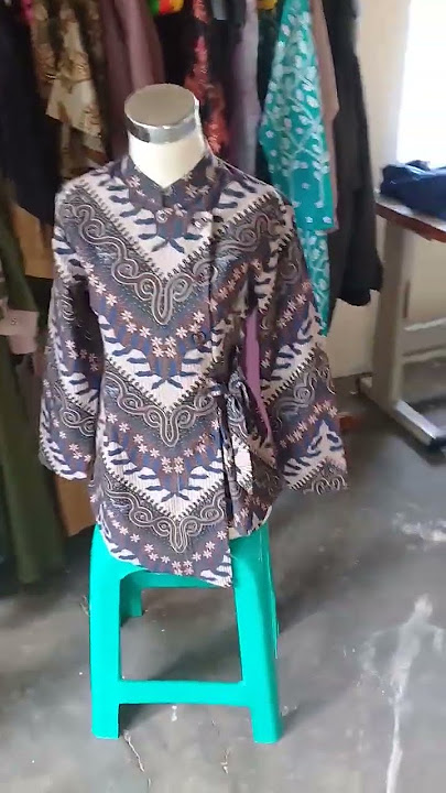 Model Baju Batik Simpel dan Elegan #bajubatik #blouse #bajuwanitaterbaru